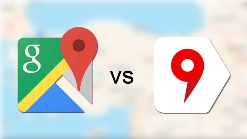 Google Haritalar vs Yandex Haritalar