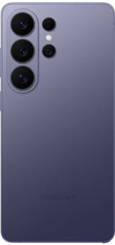Samsung Galaxy S26 Ultra — S26 Ultra in Cobalt Violet. The specifications describe the black Enterprise Edition.