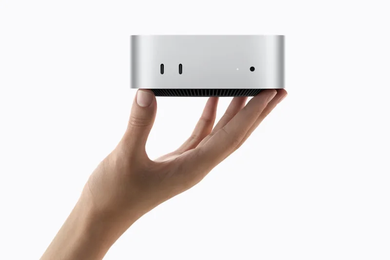 Apple Mac mini (M6) — Mac mini; the M6 and M5 Pro versions share the same enclosure.